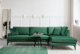 Atelier Del Sofa Papira Corner (L3+CHL) Verde